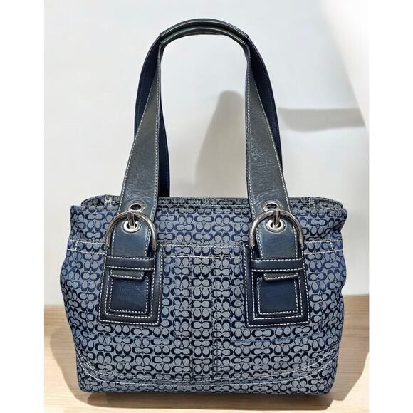 Y2K Coach F12310 Soho Mini Signature Satchel Bag - Picture 2 of 11